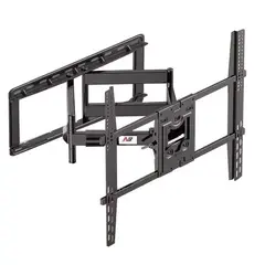 NB NORTH BAYOU - Soporte TV Doble Brazo Articulado Ultra Heavy Duty 75 a 110 Pulgadas
