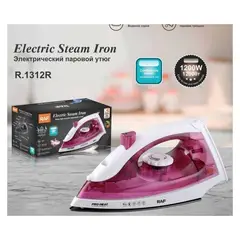 GENERICO - Plancha a Vapor 1200 W Suela Antiadherente Diseño Ergonómico