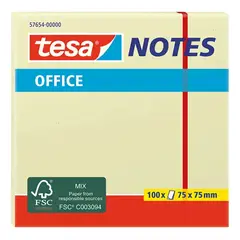 TESA - Nota Adhesiva 75mmx75mm Amarillo