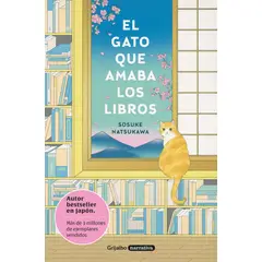 GRIJALBO - Libro El Gato Que Amaba Los Libros - Sosuke Natsukawa