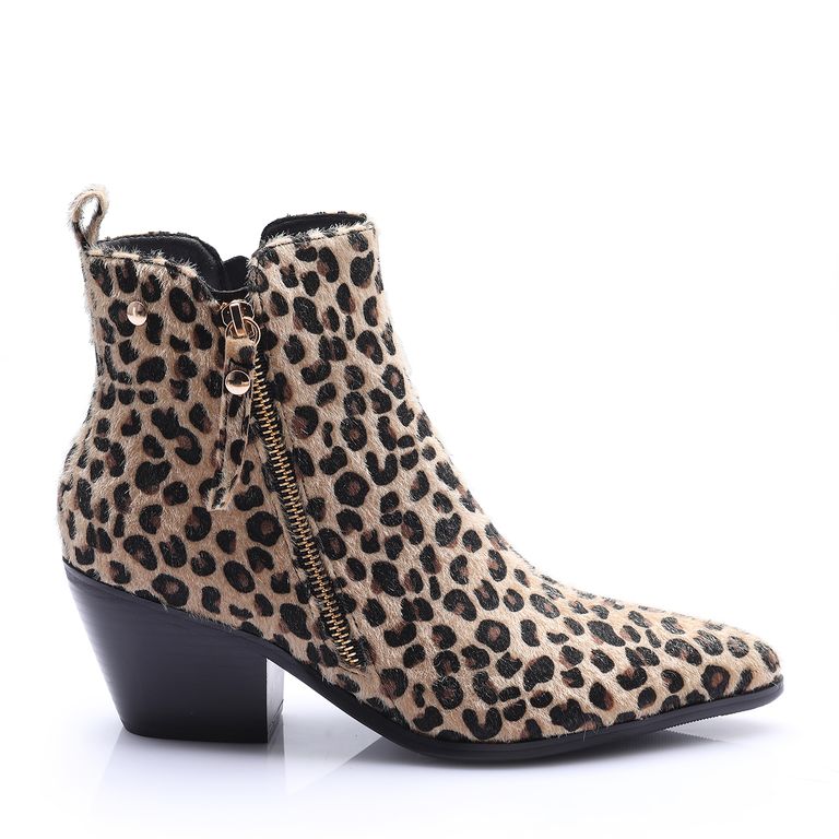 Botin Mujer Solea Antibes Animal Print