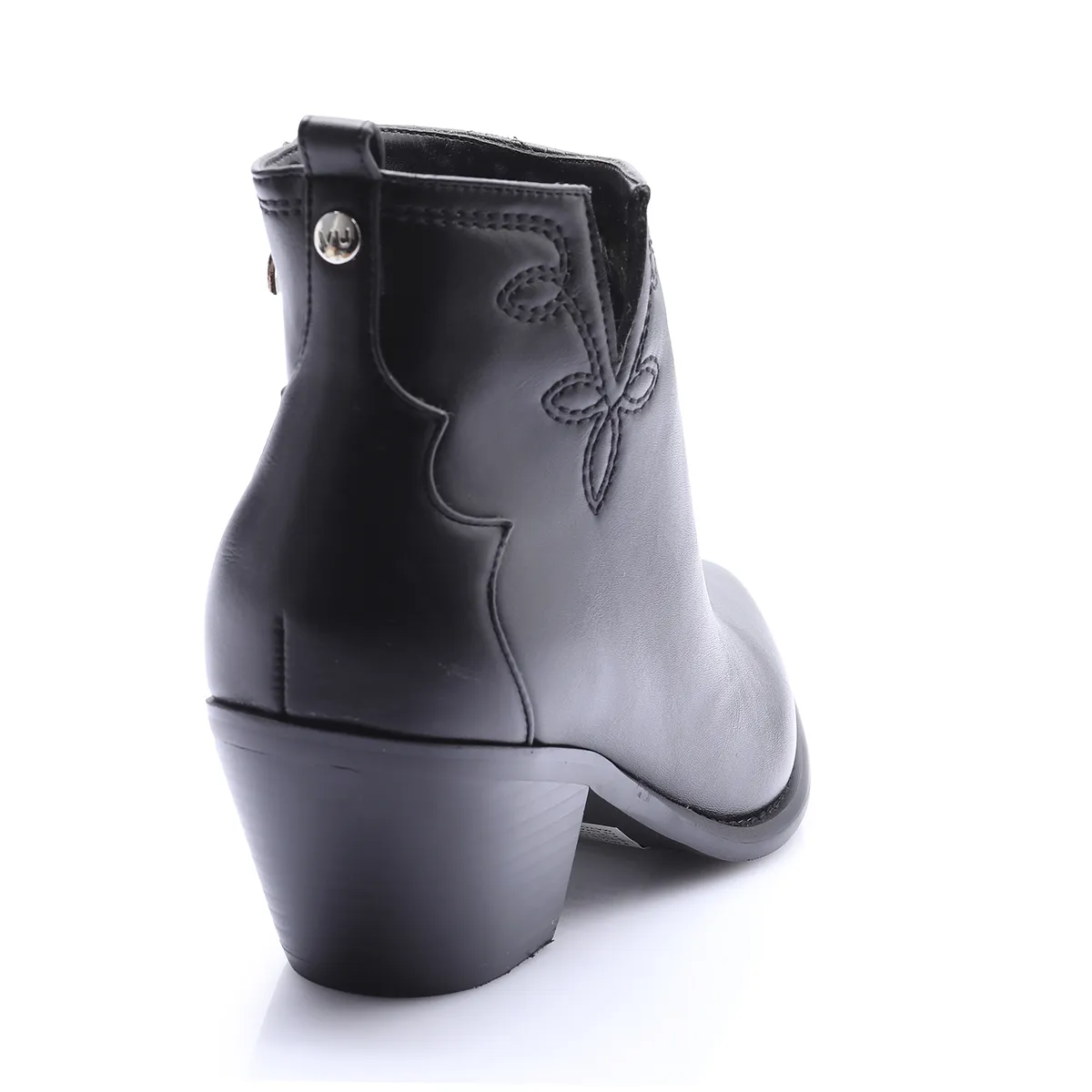 VIA UNO - Botin Mujer Solea Sole Negro