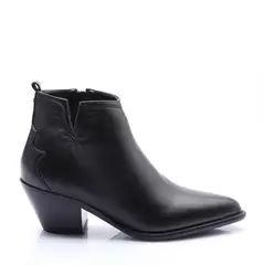 VIA UNO - Botin Mujer Solea Sole Negro