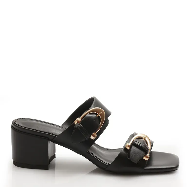 Sandalia Mujer Solea Cassis Negra