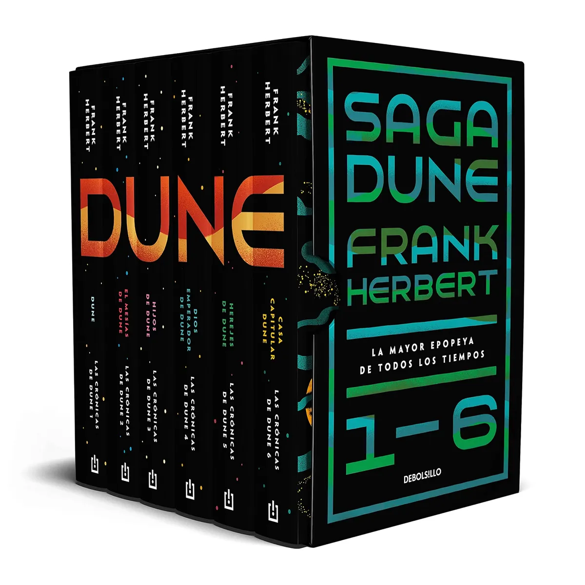 DEBOLSILLO - Estuche Saga Dune La mayor epopeya de todos los tiempos