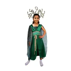 GENERICO - Disfraz Infantil Medusa talla 3-4 años