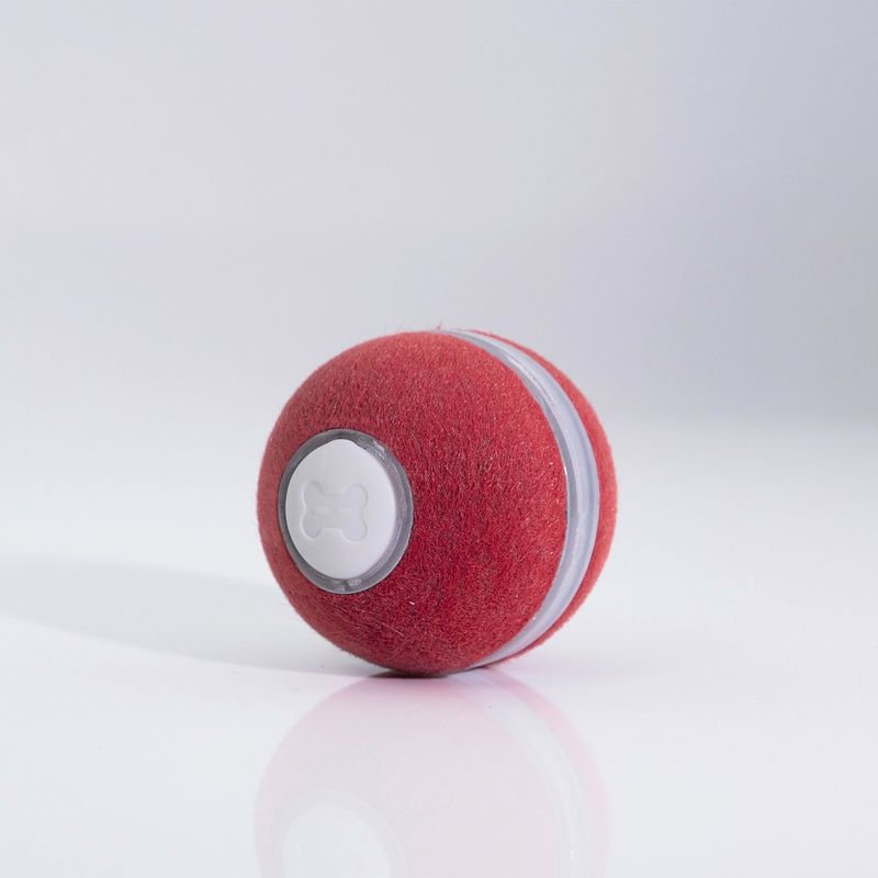 CHEERBLE - Pelota Para Gatos Roja Cheerble