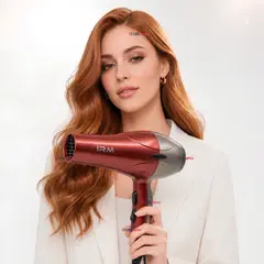 IRM - Secador De Cabello Profesional 3500W Alta Potencia + 2 Boquillas