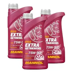 MANNO - Mannol Caja Mecanica 75w90 Gl4/gl5 3litros Sintetico Aleman
