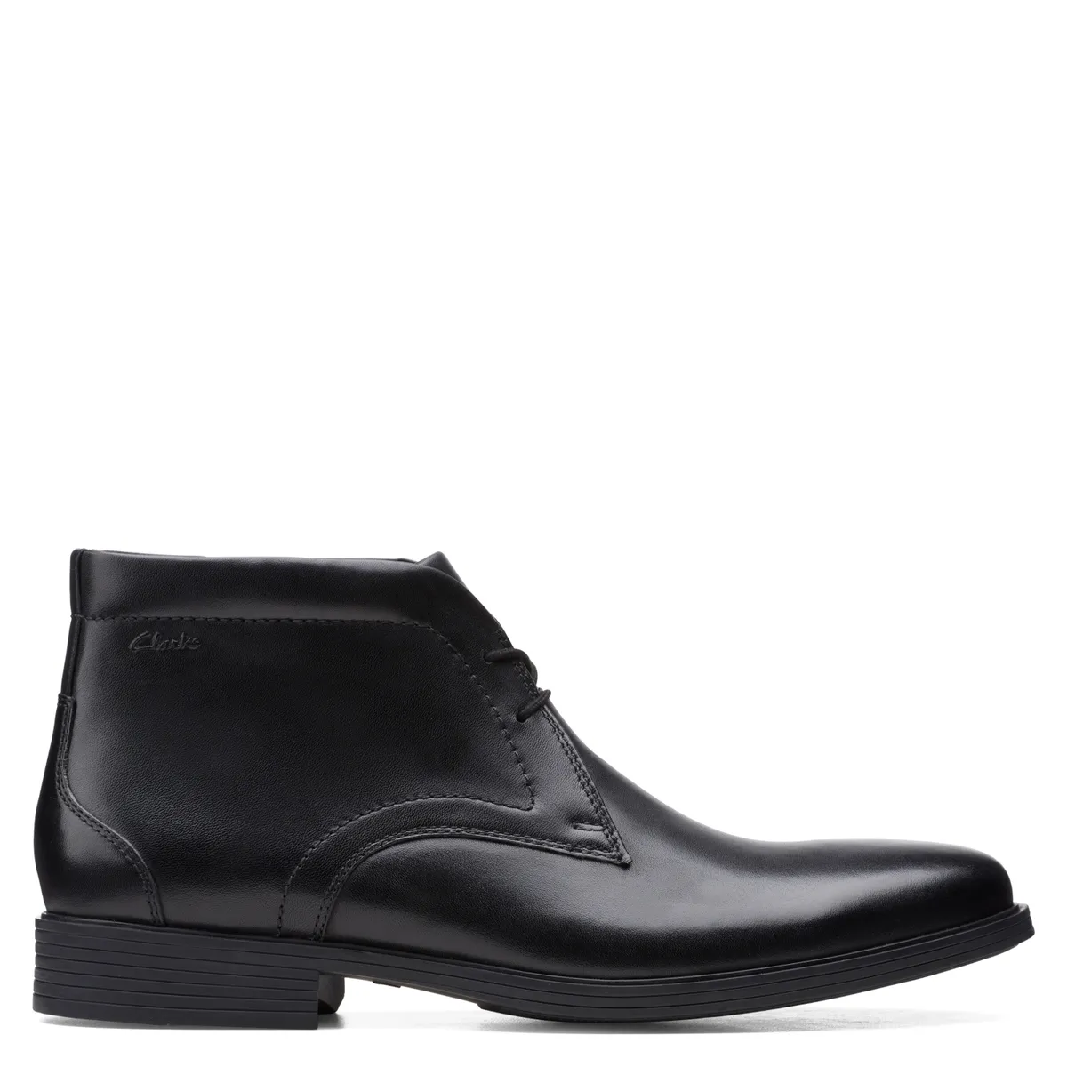 CLARKS - Botín Hombre Cuero Negro Clarks