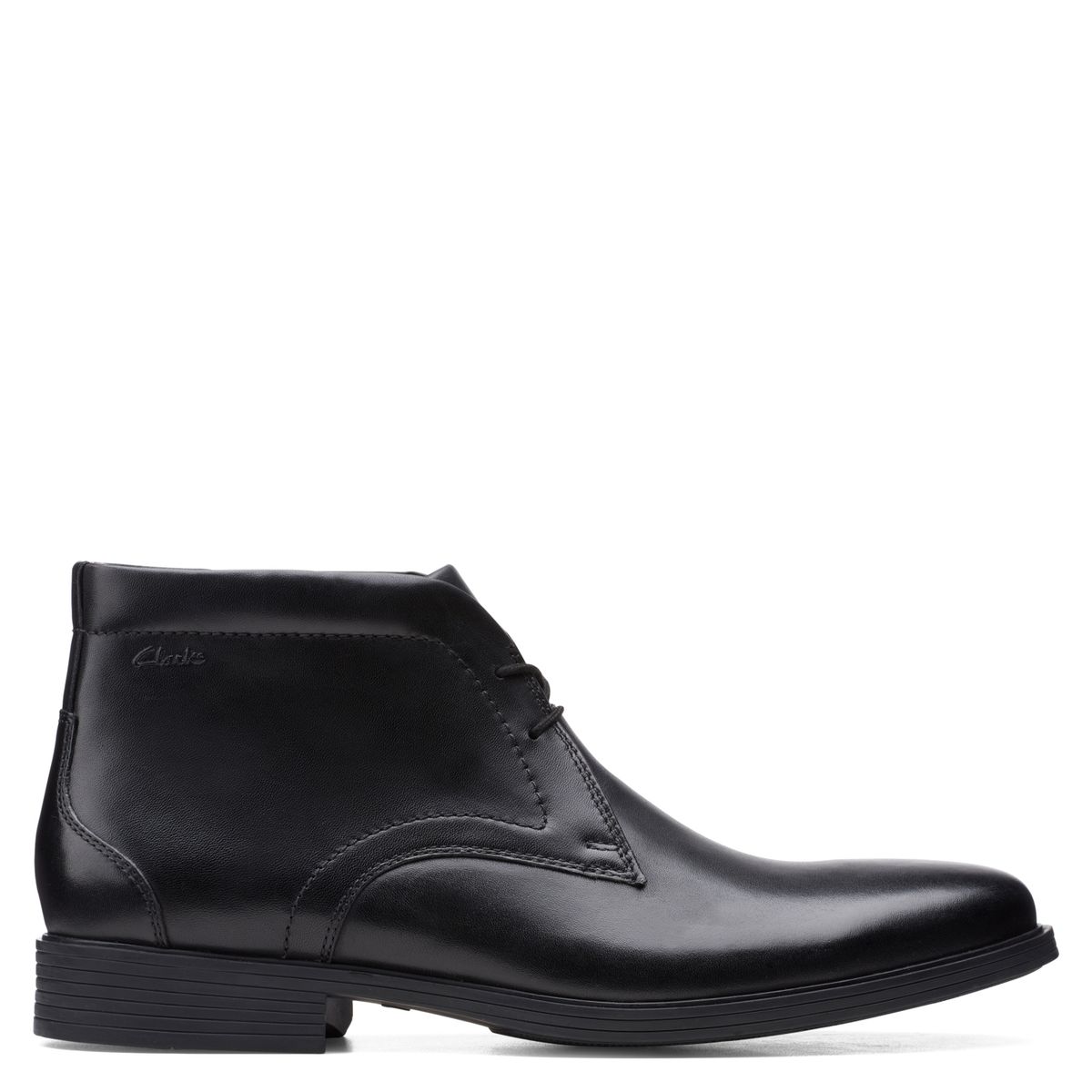 CLARKS - Botín Hombre Cuero Negro Clarks
