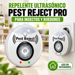 MOVI - Repelente de Plagas por Ultrasonido Pest Reject Pro para Interiores