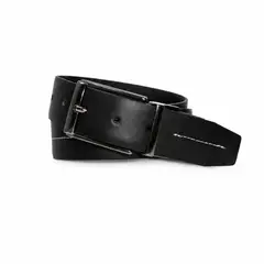 CRAFTMEN - Cinturón cuero genuino Piemontese Negro