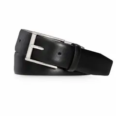 CRAFTMEN - Cinturón cuero genuino Firenze Negro