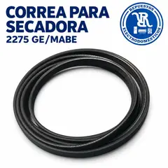 GENERICO - Correa para Secadora N2275 GE MABE Repuesto Universal