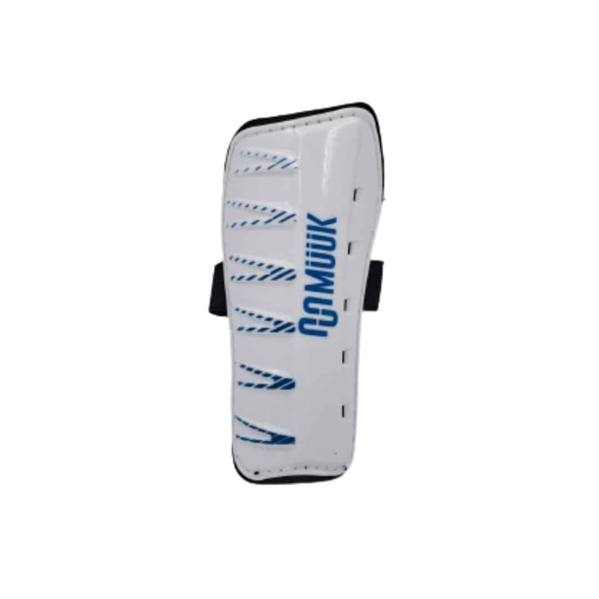 MUUK - CANILLERA ESPINILLERA DE PROTECCION DE FUTBOL MUUK PRO COLOR BLANCA