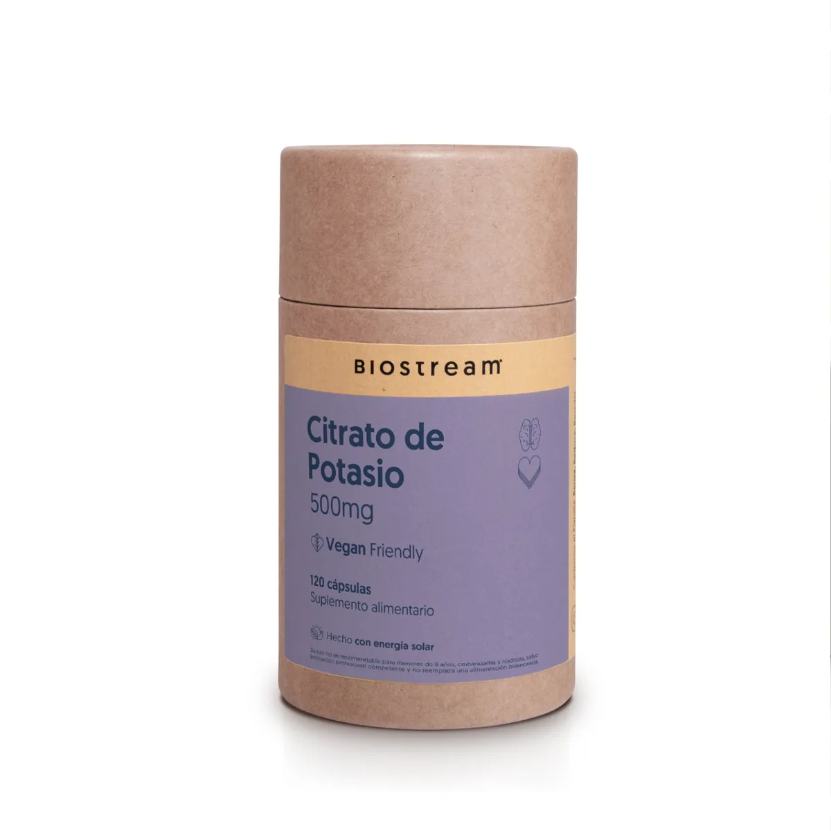 BIOSTREAM - Pack x3 Citrato De Potasio, Calcio Magnesio & Vit D, Zinc Biostream