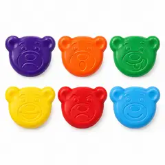 CARIOCA - Crayones Baby Teddy 6 Colores Bebés - PS
