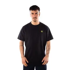 HANG LOOSE - Polera Hombre T-Shirt Black Logo Essencial
