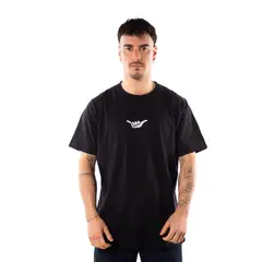 HANG LOOSE - Polera Hombre T-Shirt Black Essencial