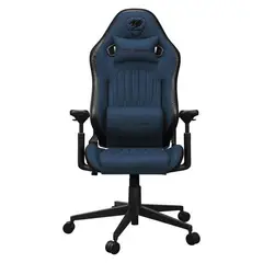 COUGAR GAMING - Silla Gamer Cougar Explore Navy Blue F Reclinable 155° Reposabrazos 3D Azul