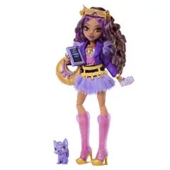 MONSTER HIGH - Muñeca Draculaura - Clawdeen Wolf 2 - Falda