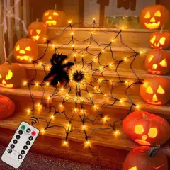 GENERICO - Telaraña De Luces Led Halloween 1 Metro