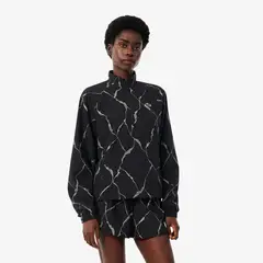 LACOSTE - Chaqueta De Tenis Mujer De Tenis Reflectante Negro