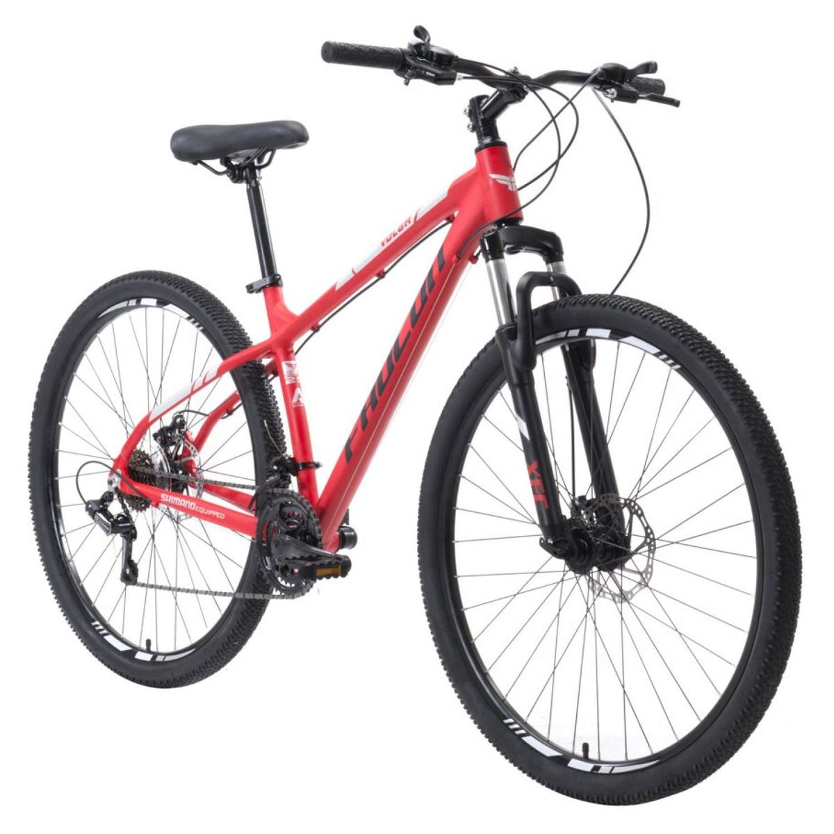 FAUCON - Bicicleta Faucon Mountain Bike Volga Rojo Aro 29 L