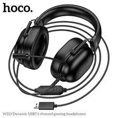 HOCO - Audífonos Gamer Over-Ear USB W113 con Sonido Envolvente 7.1