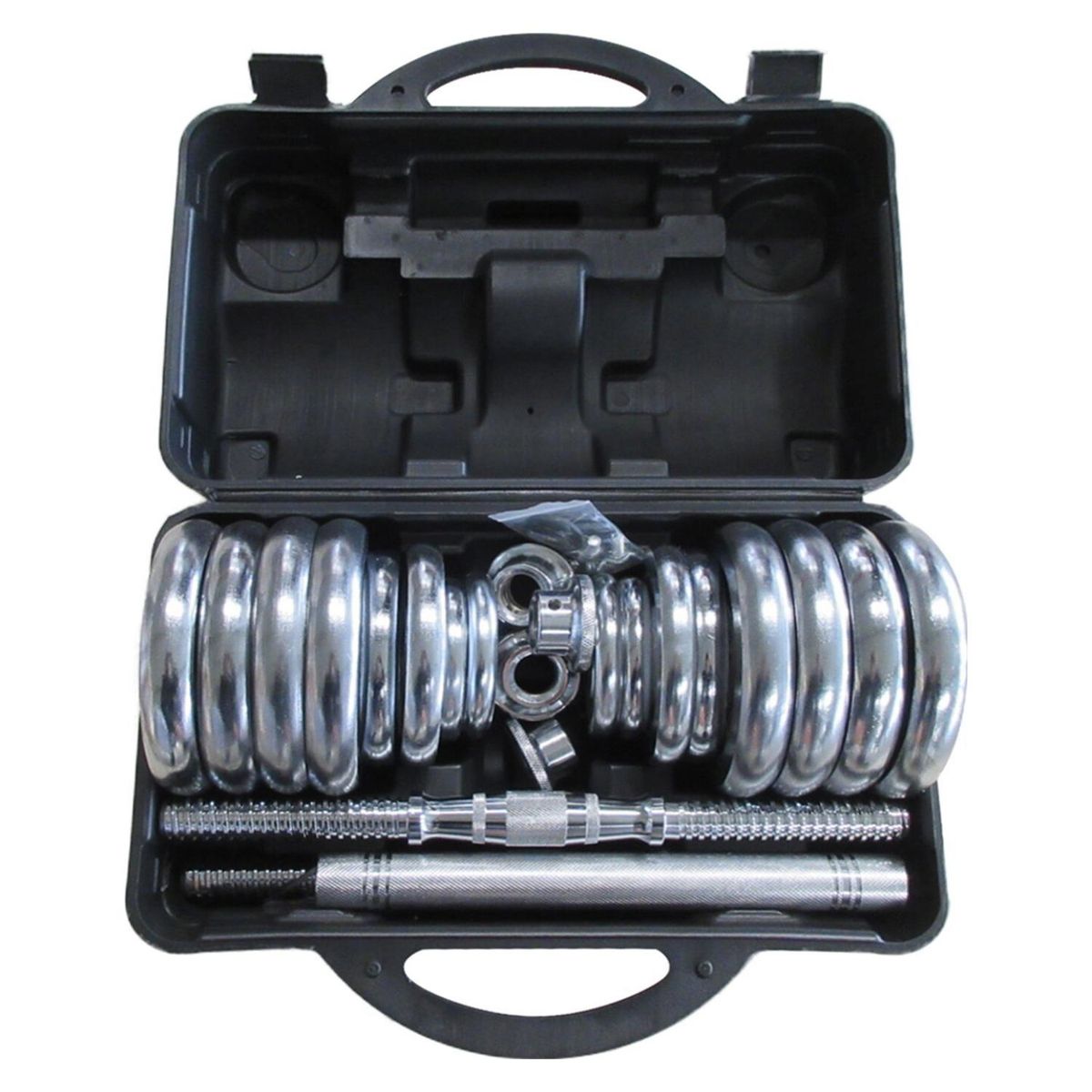 NIBIO - Set De Mancuernas Ajustables Crowd Fitness