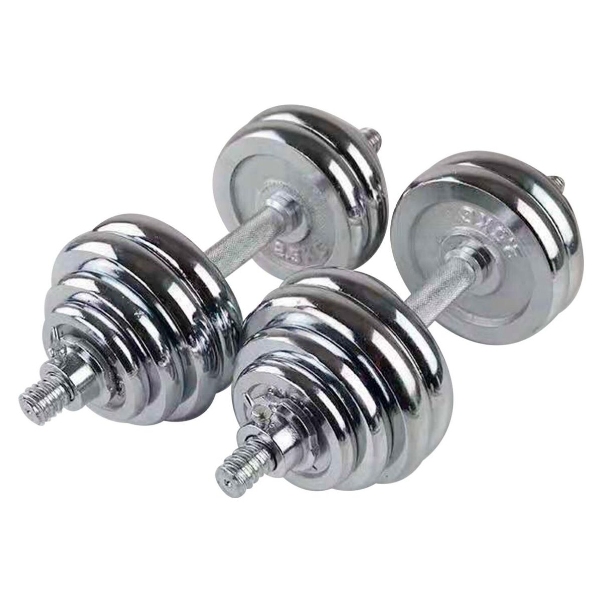 NIBIO - Set De Mancuernas Ajustables Crowd Fitness