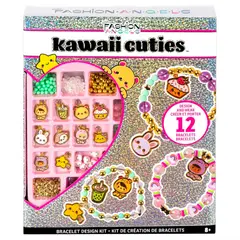 FASHION ANGELS - Set para armar pulseras Kawaii Cuties Brazaletes