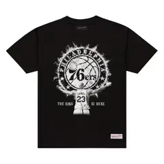 MITCHELL & NESS - Mitchell and Ness Polera The King is here: Welcome to Philly Negro