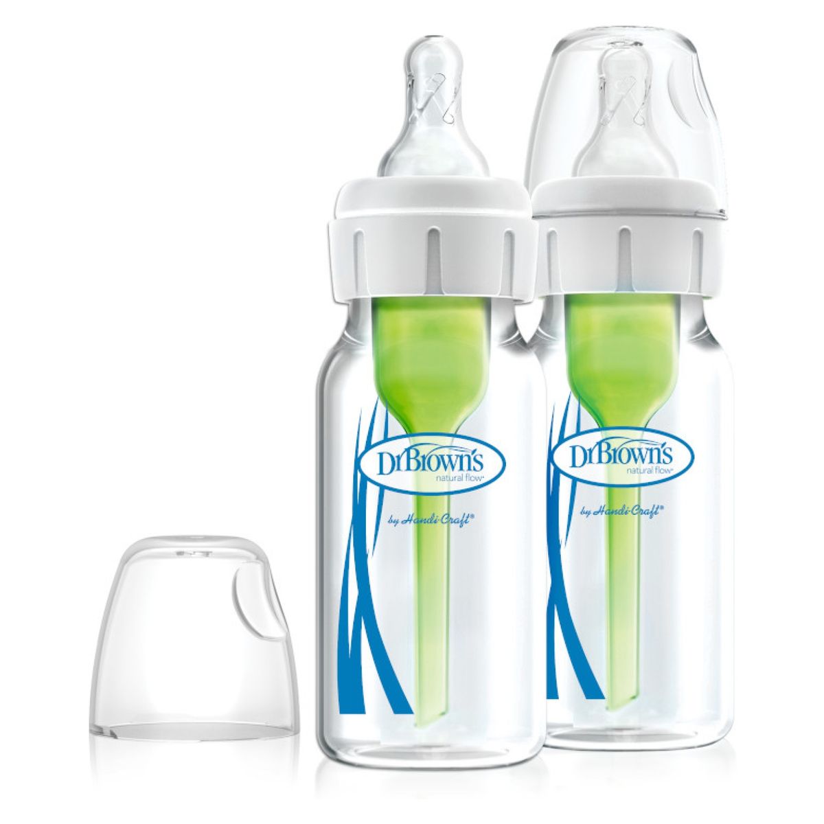 DR BROWNS - Pack 2 Mamaderas Vidrio Estándar Options+ 120Ml Dr Browns