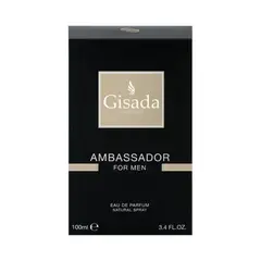 GISADA - Perfume Switzerland Ambassador Black for Men EDP 100 ml