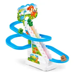 GENERICO - Juego Pista De Carreras De Dinosaurios Para Niños