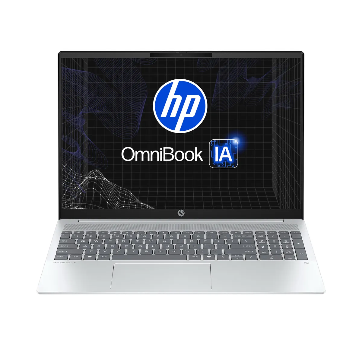 HP - Notebook HP OmniBook 5 AI 16-ag1051la AMD Ryzen AI 5 16GB RAM 512GB SSD 16" 2K Windows 11 Home