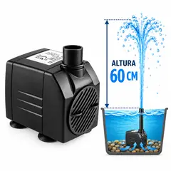 RAYUN - Bomba Para Fuente De Agua 60 Cm Altura