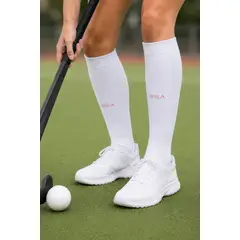 GENERICO - Calcetines Deportivos Largos Birca Hockey Mujer Blanco L