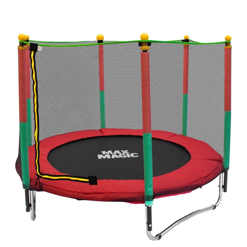 MAX MAGIC - Cama Elástica Trampolín Para Niños 6 Ft 152 Cm