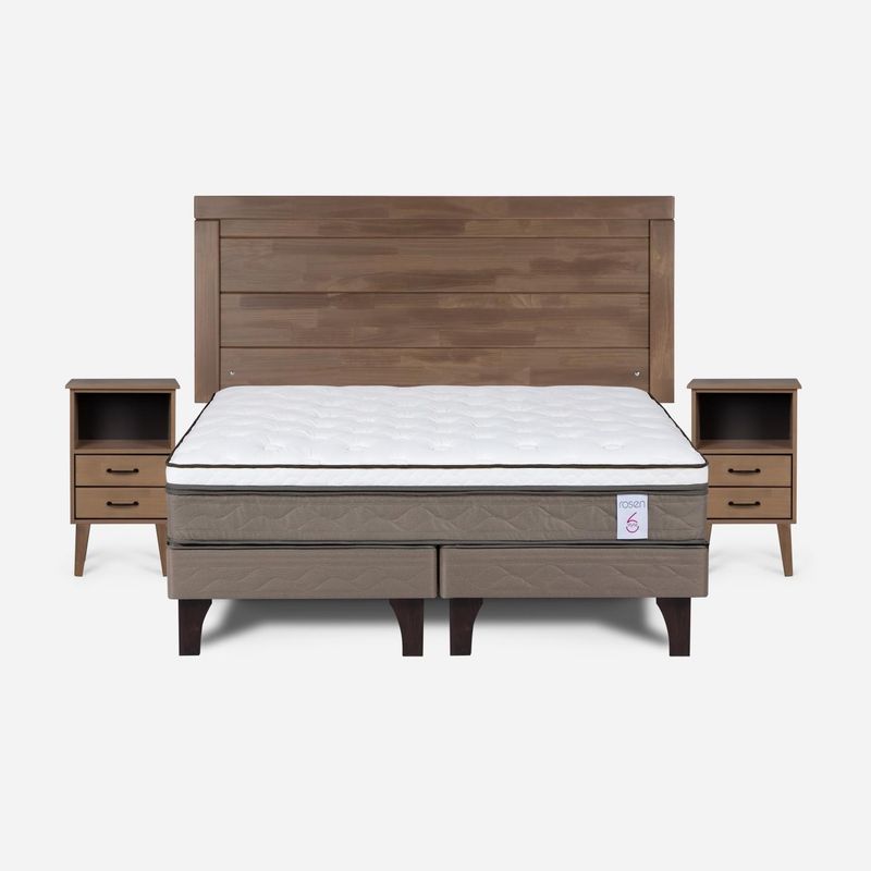 ROSEN - Cama New Style 6 150x200 Base Dividida Sicilia Rosen