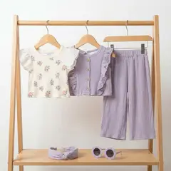 GENERAC - Conjunto De 5 Prendas Para Niñas Primavera Verano
