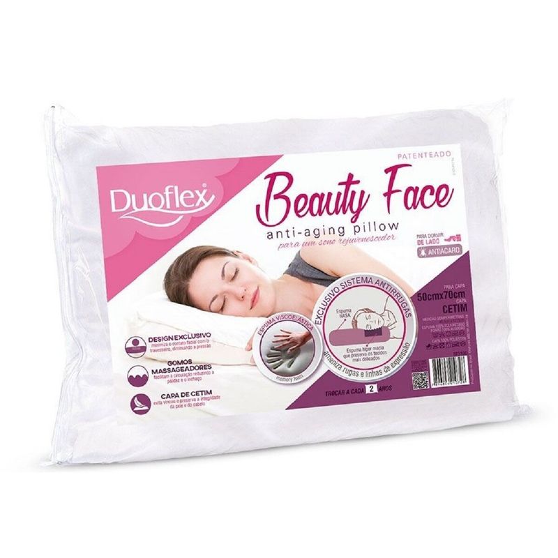 DECOMONDO - Almohada Beauty Face  Anti-Aging