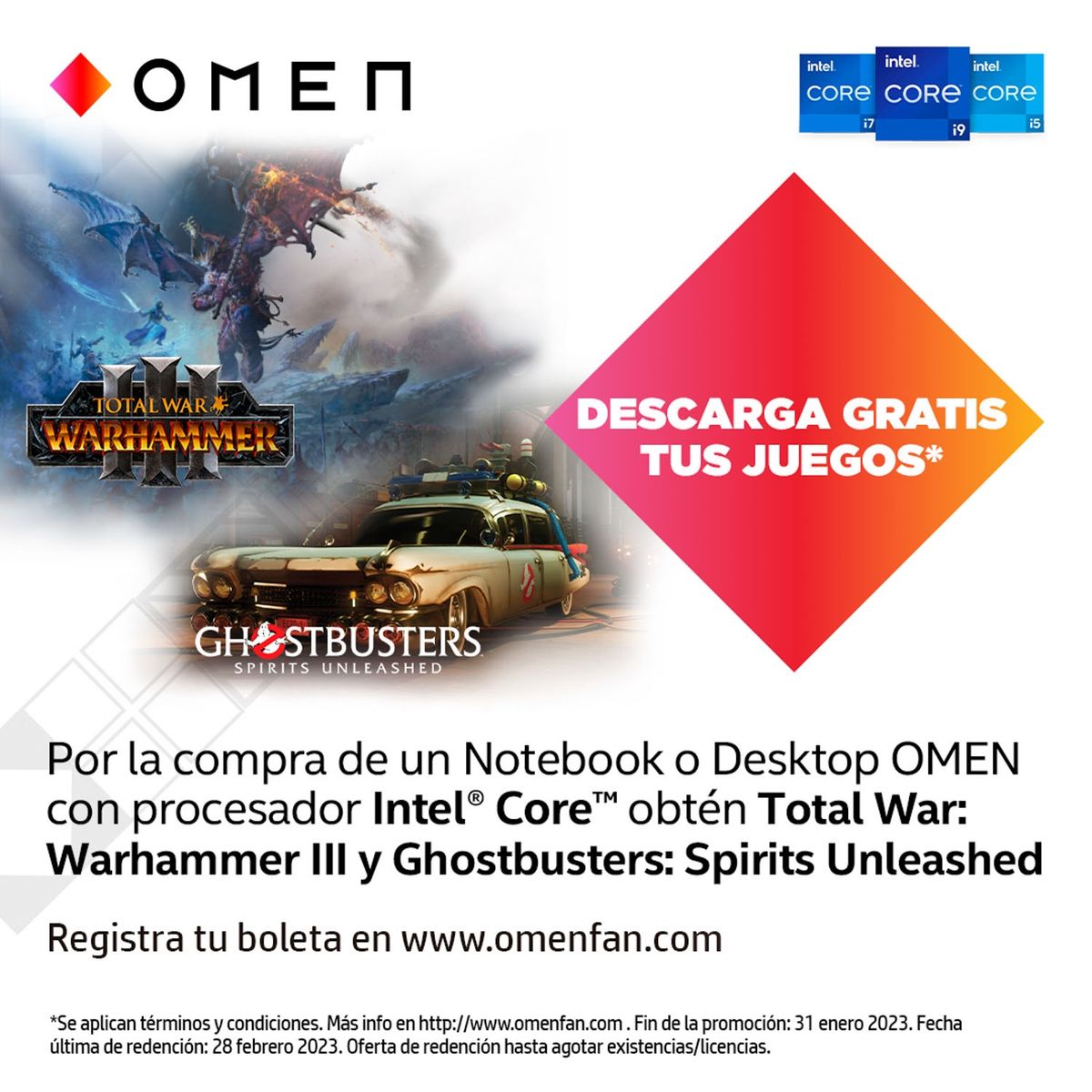 HP - Notebook Gamer OMEN 16-B0509LA Intel Core i5-11400H 8GB RAM 512GB SSD PCIe Full HD 16.1" NVIDIA GeForce RTX 3060, 300 nits 100% sRGB. Incluye Mouse OMEN Vector de regalo