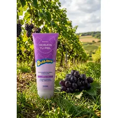 GENERICO - Exfoliante Bubbaluu En Crema Hidratante Uva 200ml