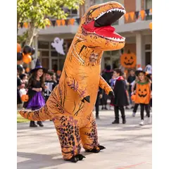 GENERICO - Disfraz Inflable Dinosaurio T-Rex Adulto 1,60 a 1,90 m