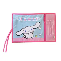 GENERICO - Individual Infantil Con Bolsillo Para Cubiertos Cinnamoroll
