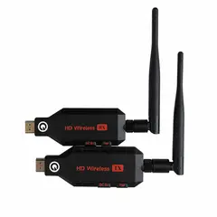 ASIAQUALITY - Transmisor Receptor HDMI Inalámbrico 100 metros 1TX 1RX