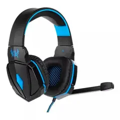 KOTION EACH - Audífonos Gamer Profesional G4000 Azul Negro